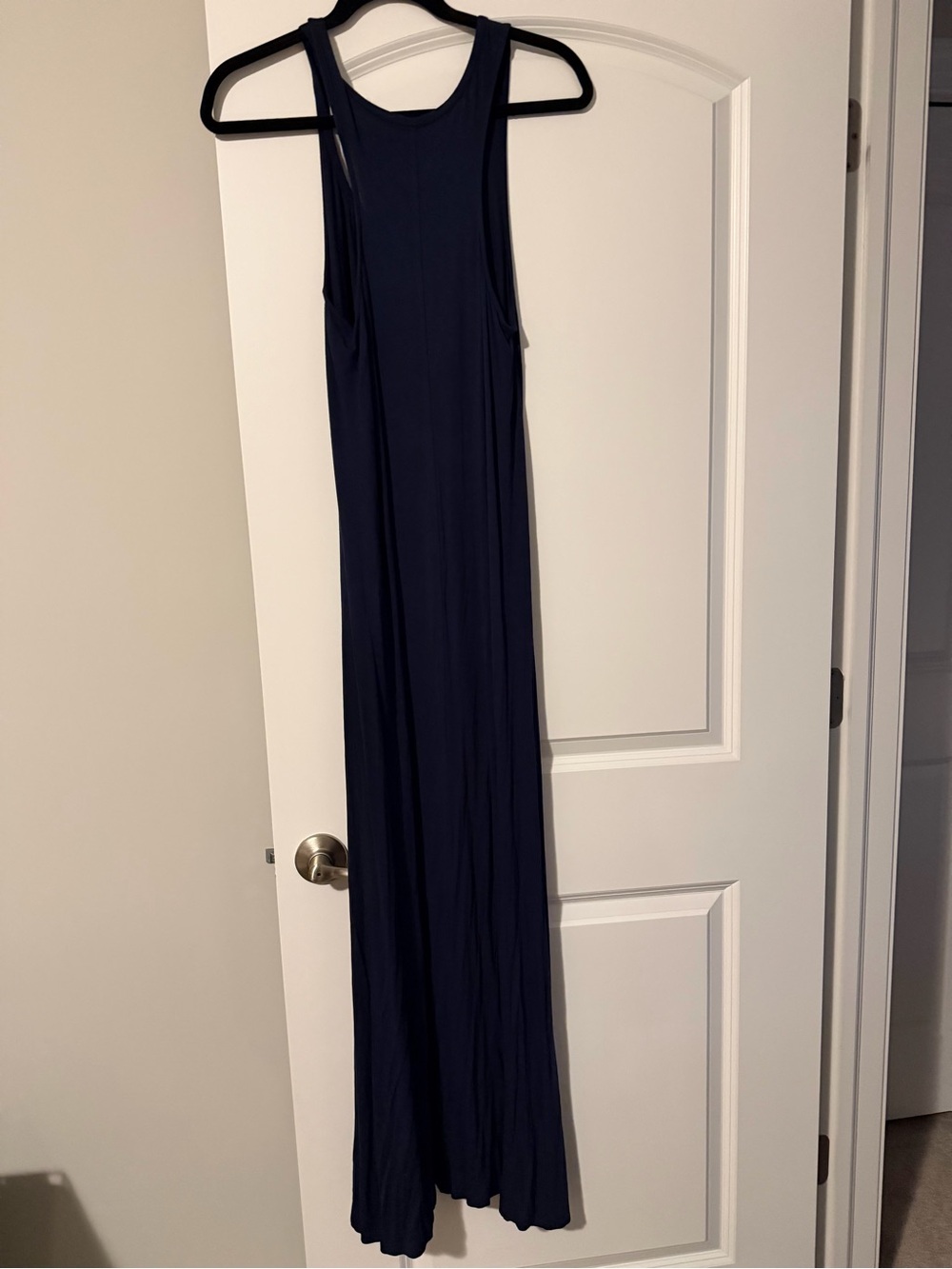 Daily Ritual Navy Racerback Maxi Dress - Picture 3 of 3